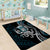 Turquoise Hawaii Kanaloa God Area Rug Hawaiian Octopus