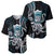 Turquoise Hawaii Kanaloa God Baseball Jersey Hawaiian Octopus