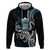 Turquoise Hawaii Kanaloa God Hoodie Hawaiian Octopus