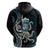 Turquoise Hawaii Kanaloa God Hoodie Hawaiian Octopus