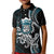 Turquoise Hawaii Kanaloa God Kid Polo Shirt Hawaiian Octopus