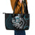 Turquoise Hawaii Kanaloa God Leather Tote Bag Hawaiian Octopus