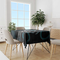 Turquoise Hawaii Kanaloa God Tablecloth Hawaiian Octopus