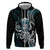 Turquoise Hawaii Kanaloa God Zip Hoodie Hawaiian Octopus