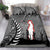 New Zealand ANZAC Day Bedding Set 25th April Silver Fern With Poppy
