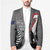 New Zealand ANZAC Day Blazer 25th April Silver Fern With Poppy - Polynesian Pride
