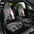 New Zealand ANZAC Day Car Seat Cover 25th April Silver Fern With Poppy
