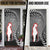 New Zealand ANZAC Day Door Cover 25th April Silver Fern With Poppy - Polynesian Pride