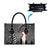 New Zealand ANZAC Day Leather Bag 25th April Silver Fern With Poppy - Polynesian Pride