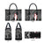 New Zealand ANZAC Day Leather Bag 25th April Silver Fern With Poppy - Polynesian Pride