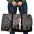 New Zealand ANZAC Day Travel Bag 25th April Silver Fern With Poppy - Polynesian Pride
