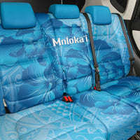 Aloha Hawaii Molokai Island Back Car Seat Cover Hibiscus Tribal Honu Hawaiian Tattoo