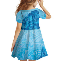 Aloha Hawaii Molokai Island Family Matching Puletasi and Hawaiian Shirt Hibiscus Tribal Honu Hawaiian Tattoo