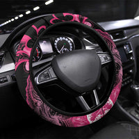 Aloha Hawaii Maui Steering Wheel Cover Valley Isle Humpback Whale Black