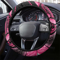 Aloha Hawaii Maui Steering Wheel Cover Valley Isle Humpback Whale Black