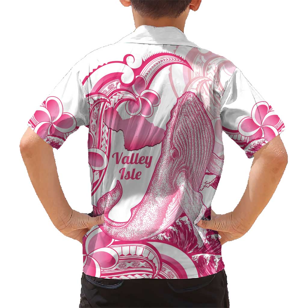 Aloha Hawaii Maui Family Matching Short Sleeve Bodycon Dress and Hawaiian Shirt Valley Isle Humpback Whale White