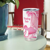 Aloha Hawaii Maui Tumbler Cup Valley Isle Humpback Whale White