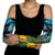 Turquoise New Zealand Kowhai And Piwakawaka Arm Sleeves Maori Ngaru Paua Shell - Polynesian Pride