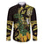 Yellow New Zealand Kowhai And Piwakawaka Family Matching Mermaid Dress and Hawaiian Shirt Maori Ngaru Paua Shell