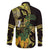Yellow New Zealand Kowhai And Piwakawaka Family Matching Mermaid Dress and Hawaiian Shirt Maori Ngaru Paua Shell