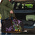 Purple New Zealand Kowhai And Piwakawaka Travel Bag Maori Ngaru Paua Shell - Polynesian Pride