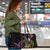 Purple New Zealand Kowhai And Piwakawaka Travel Bag Maori Ngaru Paua Shell - Polynesian Pride