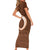 Vanuatu Indipendens Dei Short Sleeve Bodycon Dress Yumi 44th Sand Drawing Turtle Mix Lapita
