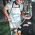 Custom New Zealand Silver Fern Football Apron Come On All White - Polynesian Pride