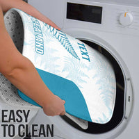 Custom New Zealand Silver Fern Football Bathroom Set Come On All White - Polynesian Pride