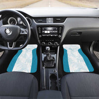 Custom New Zealand Silver Fern Football Car Mats Come On All White