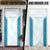Custom New Zealand Silver Fern Football Door Cover Come On All White - Polynesian Pride