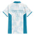 Custom New Zealand Silver Fern Football Family Matching Long Sleeve Bodycon Dress and Hawaiian Shirt Come On All White