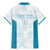 Custom New Zealand Silver Fern Football Family Matching Mermaid Dress and Hawaiian Shirt Come On All White