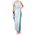 Custom New Zealand Silver Fern Football Family Matching Tank Maxi Dress and Hawaiian Shirt Come On All White