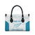 Custom New Zealand Silver Fern Football Leather Bag Come On All White - Polynesian Pride
