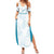 Custom New Zealand Silver Fern Football Summer Maxi Dress Come On All White