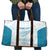 Custom New Zealand Silver Fern Football Travel Bag Come On All White - Polynesian Pride