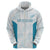 Custom New Zealand Silver Fern Football Zip Hoodie Come On All White