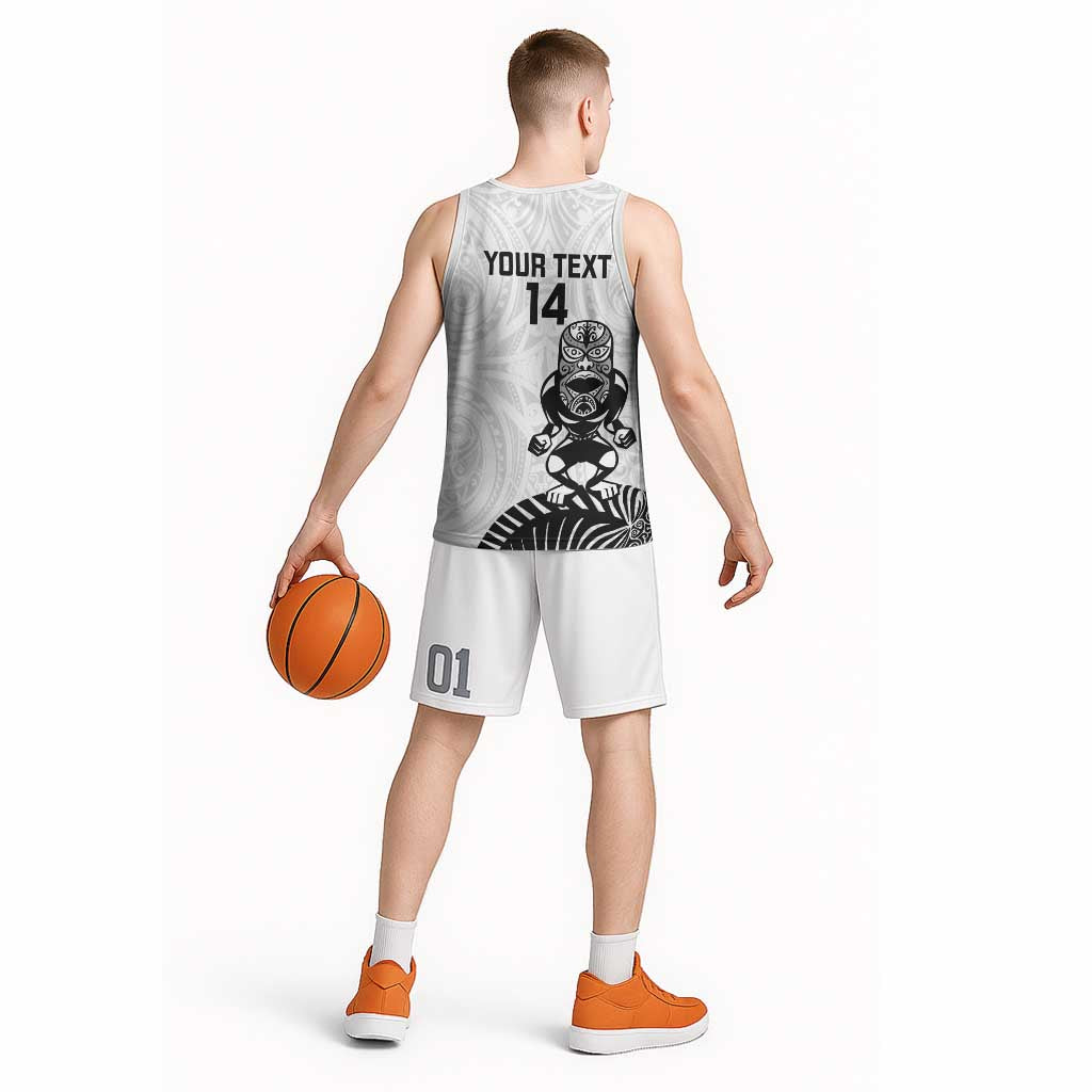 Custom Aotearoa Football Basketball Jersey NZ Maori Tiki Go Champions - Polynesian Pride