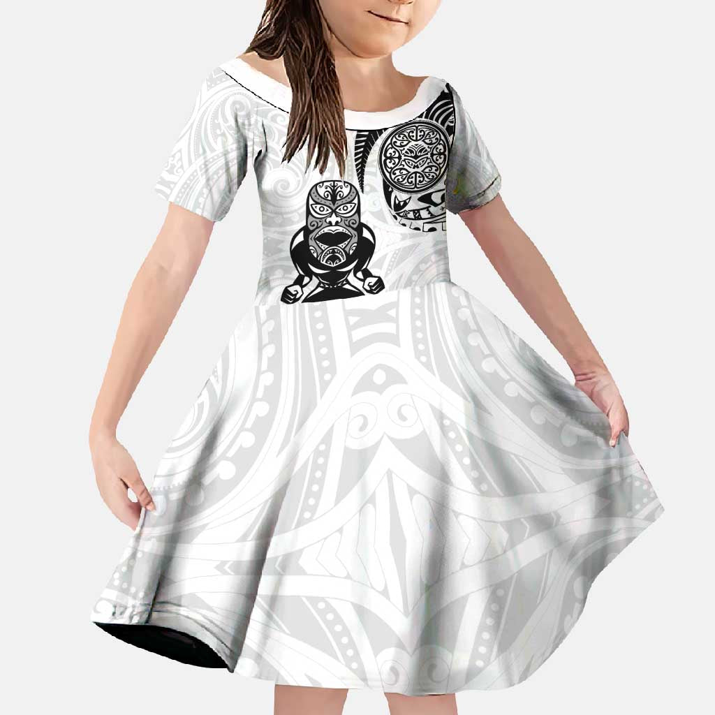 Custom Aotearoa Football Family Matching Mermaid Dress and Hawaiian Shirt NZ Maori Tiki Go Champions