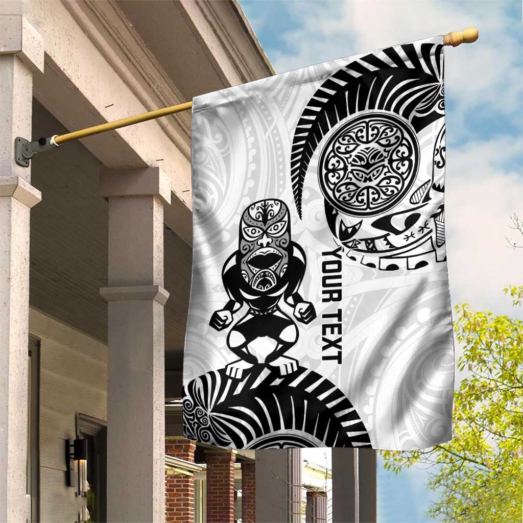 Custom Aotearoa Football Garden Flag NZ Maori Tiki Go Champions