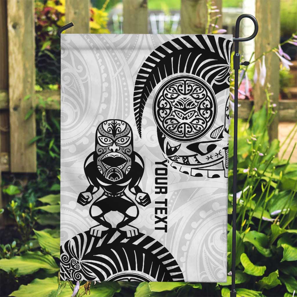 Custom Aotearoa Football Garden Flag NZ Maori Tiki Go Champions