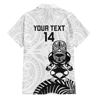Custom Aotearoa Football Hawaiian Shirt NZ Maori Tiki Go Champions