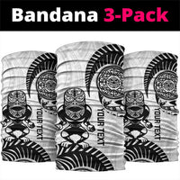 Custom Aotearoa Football Neck Gaiter NZ Maori Tiki Go Champions - Polynesian Pride