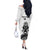 Custom Aotearoa Football Off The Shoulder Long Sleeve Dress NZ Maori Tiki Go Champions