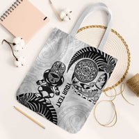 Custom Aotearoa Football Tote Bag NZ Maori Tiki Go Champions - Polynesian Pride