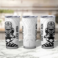 Custom Aotearoa Football Tumbler Cup NZ Maori Tiki Go Champions