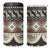 Vintage Bula Fiji Masi 4 in 1 Can Cooler Tumbler Fijian Tapa Cloth - Polynesian Pride