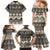 Vintage Bula Fiji Masi Family Matching Mermaid Dress and Hawaiian Shirt Fijian Tapa Cloth - Polynesian Pride