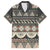 Vintage Bula Fiji Masi Family Matching Short Sleeve Bodycon Dress and Hawaiian Shirt Fijian Tapa Cloth - Polynesian Pride